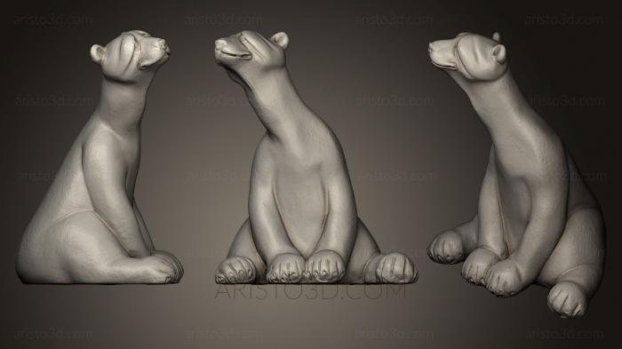 Animal figurines (STKJ_0626) 3D model for CNC machine